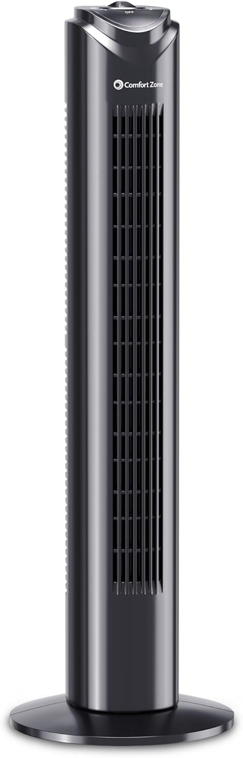 Comfort Zone 32-Inch Oscillating Tower Fan