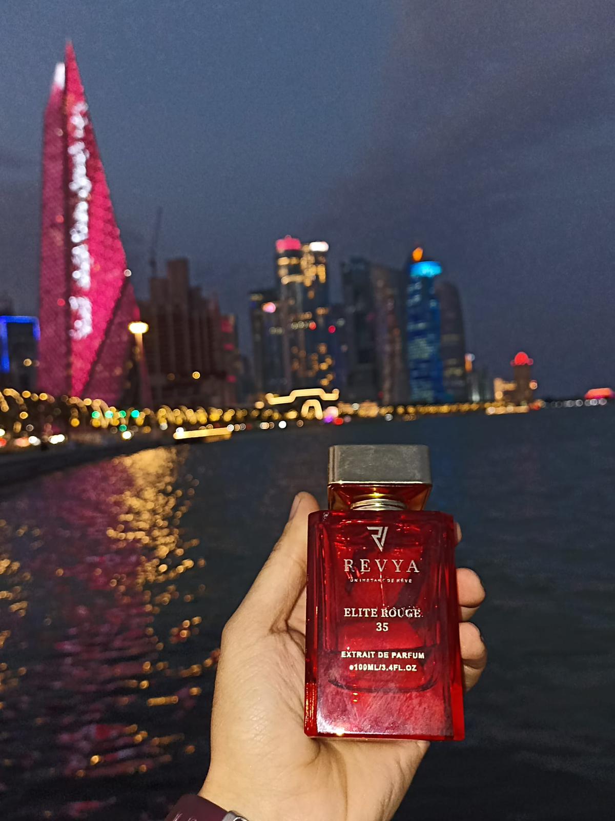 REVYA Elite Rouge 35 Extrait Parfum | Luxury Long-Lasting Perfume