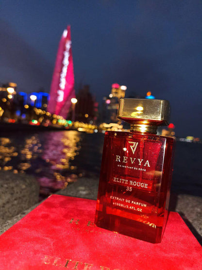 REVYA Elite Rouge 35 Extrait Parfum | Luxury Long-Lasting Perfume