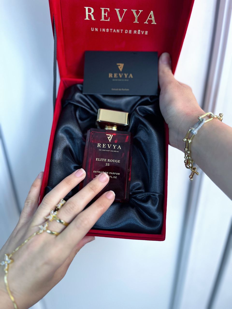 REVYA Elite Rouge 35 Extrait Parfum | Luxury Long-Lasting Perfume