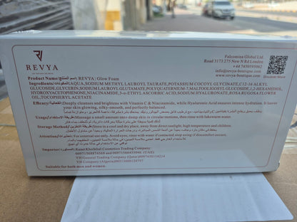 REVYA Glowfoam Vitamin-Rich Face Wash | Luxury Skincare Cleanser